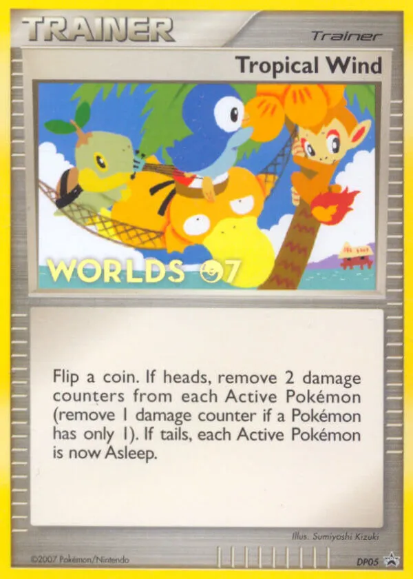 Tropical Wind Pokémon DP Black Star Promos #DP05