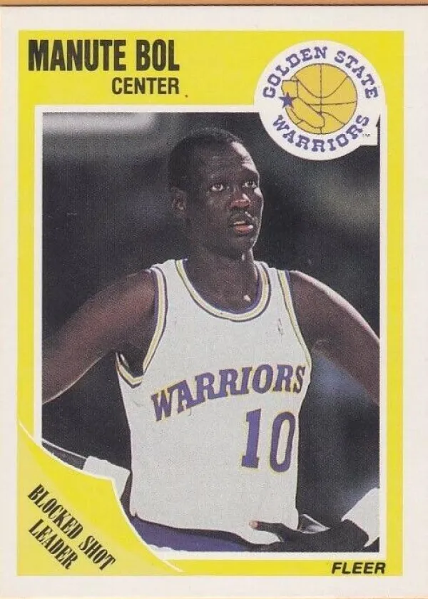 Manute Bol 1989 Fleer Basketball #52