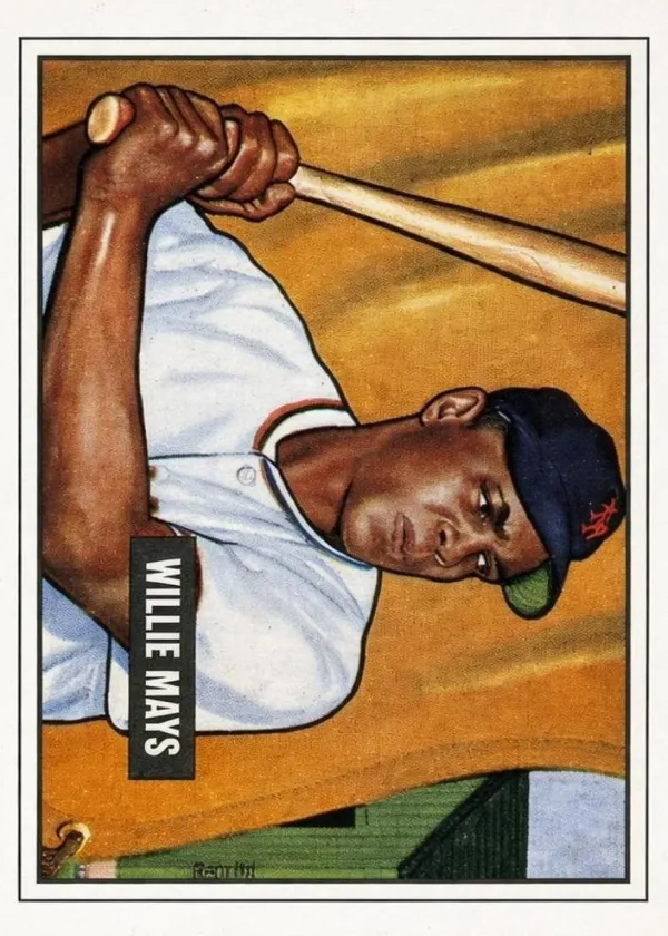 Willie Mays 1989 Bowman Inserts Baseball 1951 Reprint #NNO