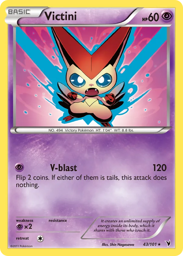 Victini Pokémon Noble Victories #43