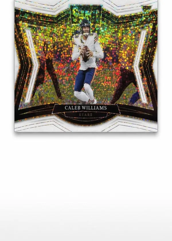 Caleb Williams 2024 Panini Select Field Level Football White Sparkle #477