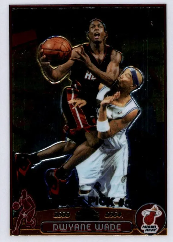 Dwyane Wade 2003 Topps Chrome Basketball #115