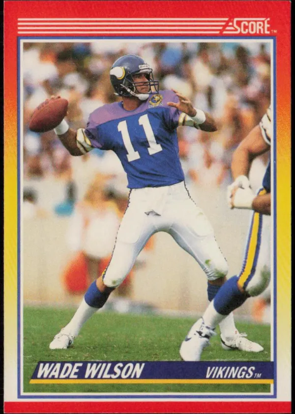 Wade Wilson 1990 Score Football #250