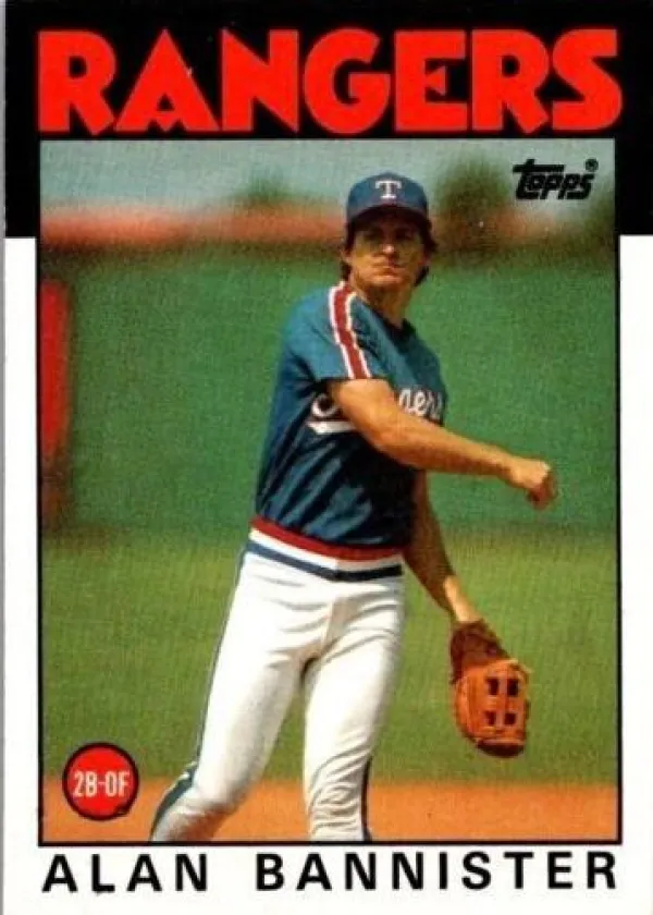 Alan Bannister 1986 Topps Baseball #784