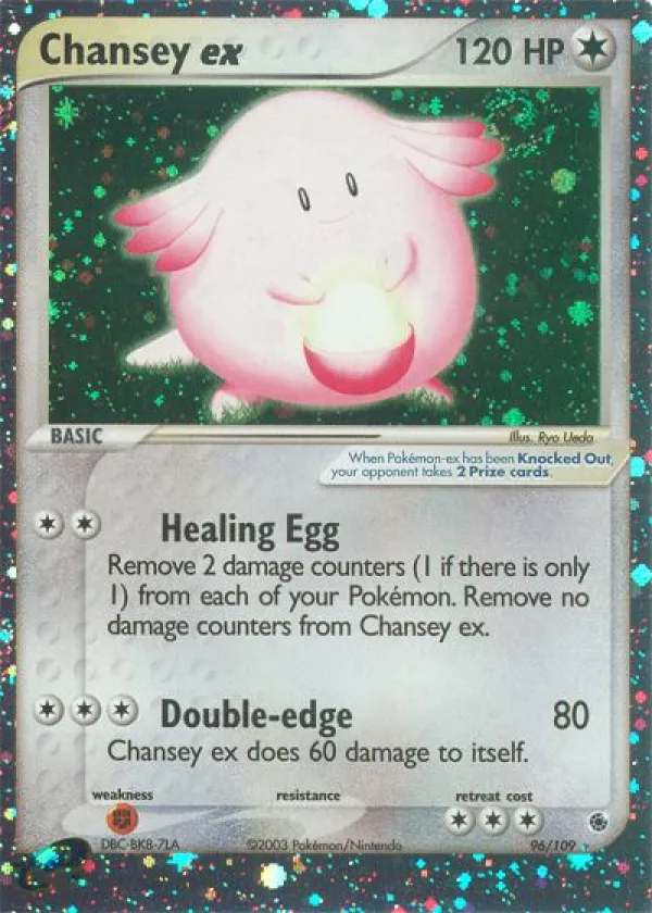Chansey ex Pokémon Ruby & Sapphire #96 Holo