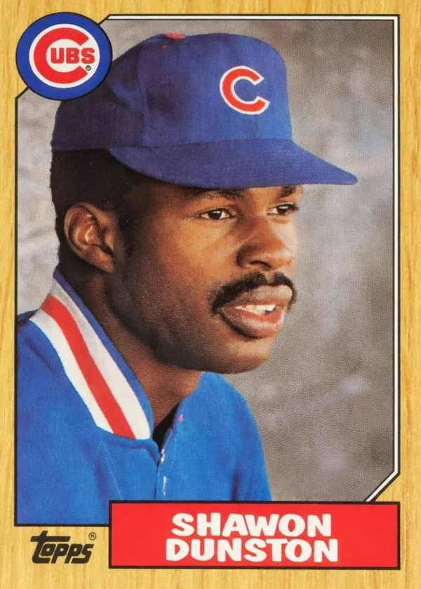 Shawon Dunston 1987 Topps Baseball #346