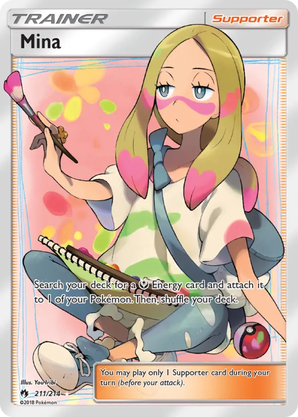 Mina Pokémon Lost Thunder #211 Holo