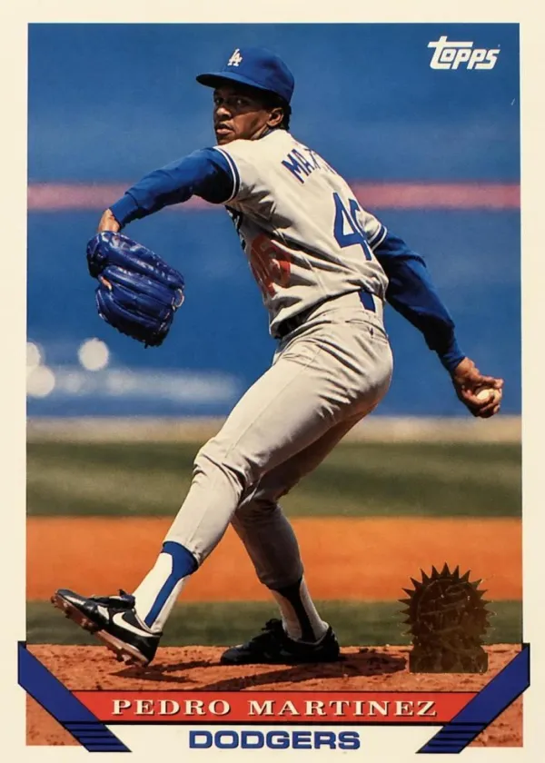Pedro Martinez 1993 Topps Baseball Florida Marlins Inaugural #557