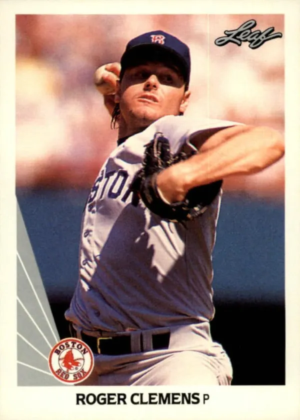 Roger Clemens 1990 Leaf Baseball #12