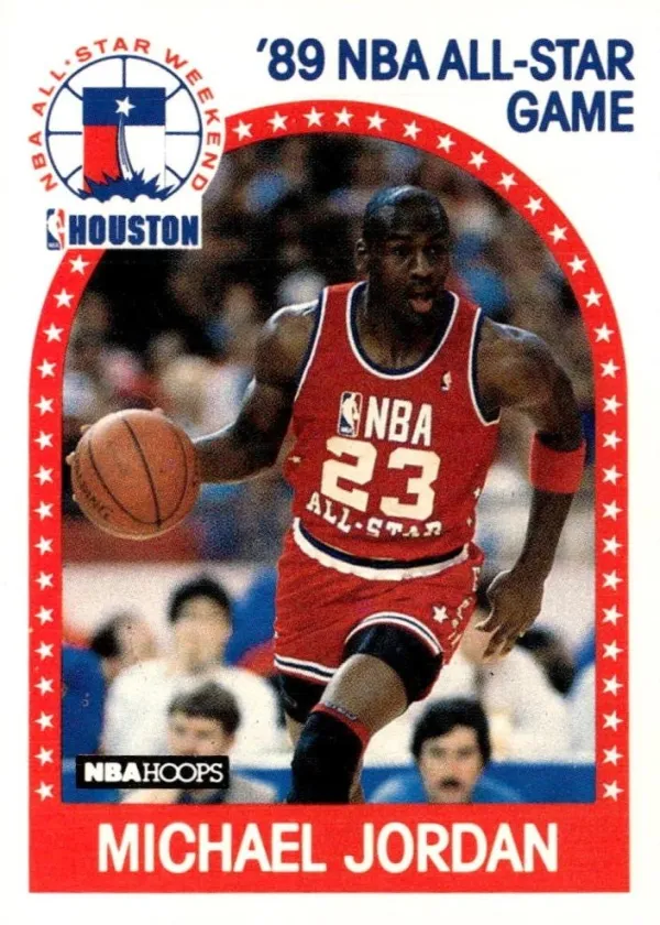 Michael Jordan 1989 Hoops All-Star Basketball #21