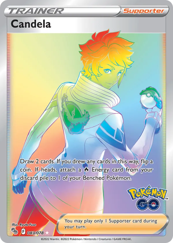 Candela Pokémon Pokémon GO #83 Holo