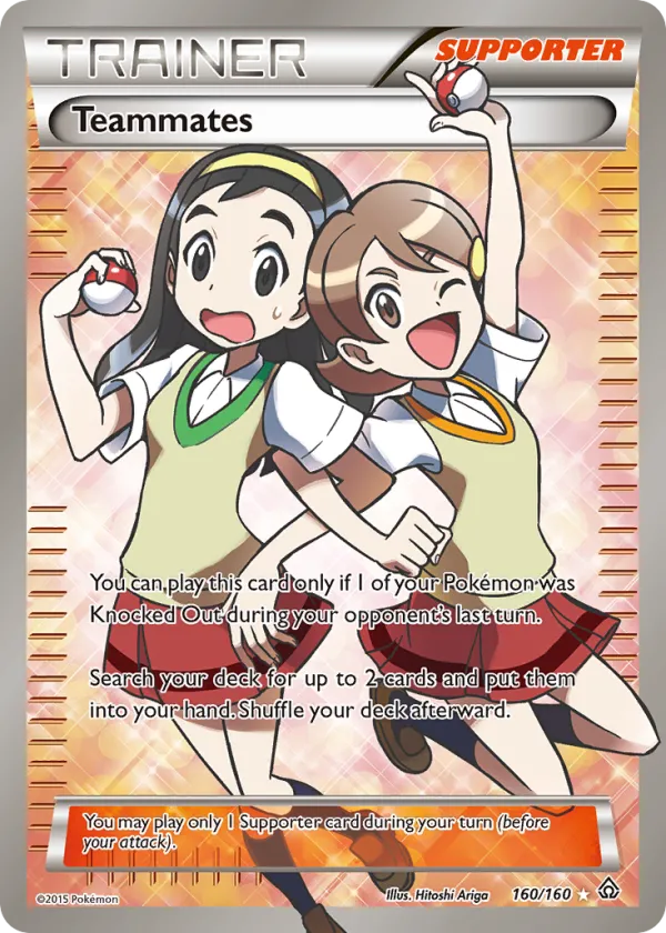 Teammates Pokémon Primal Clash #160 Holo