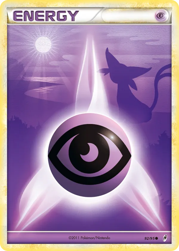 Psychic Energy Pokémon Call of Legends #92 Holo