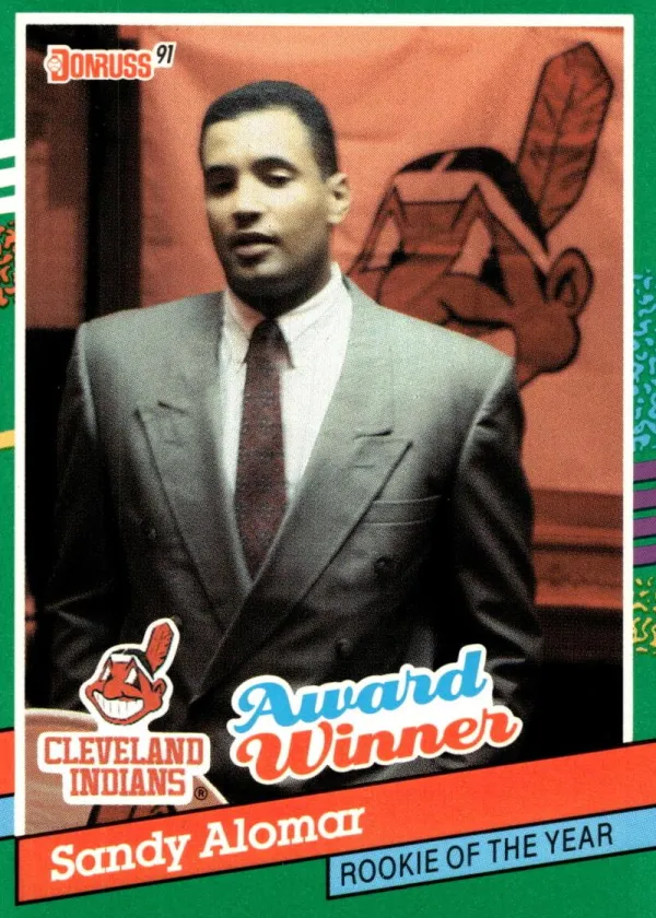Sandy Alomar Jr. 1991 Donruss Baseball #693
