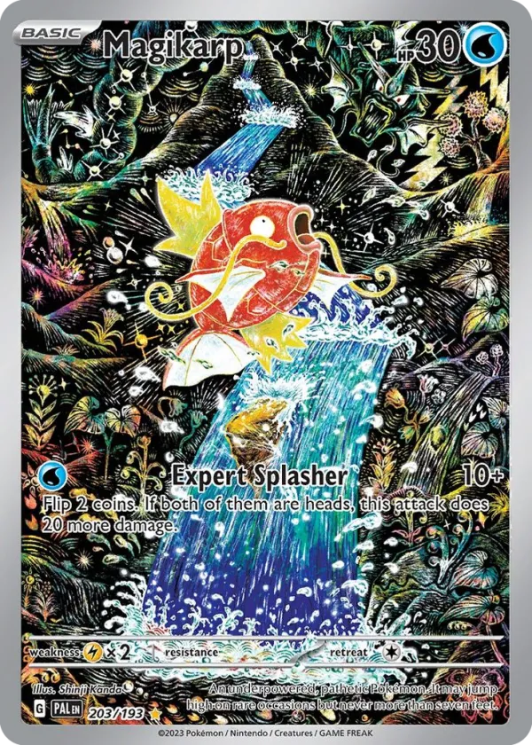 Magikarp Pokémon Paldea Evolved #203 Holo