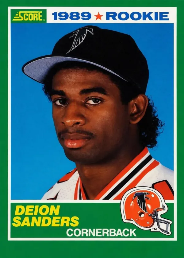 Deion Sanders 1989 Score Baseball #246