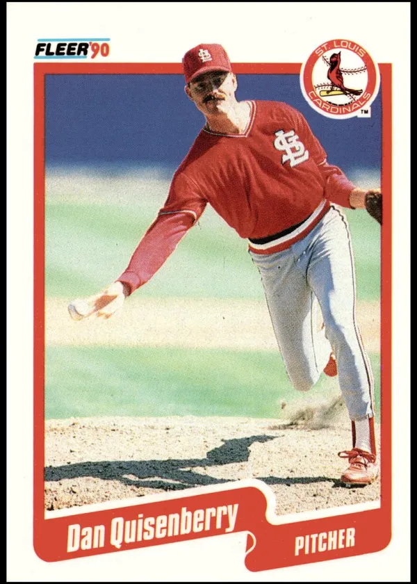 Dan Quisenberry 1990 Fleer Baseball #259