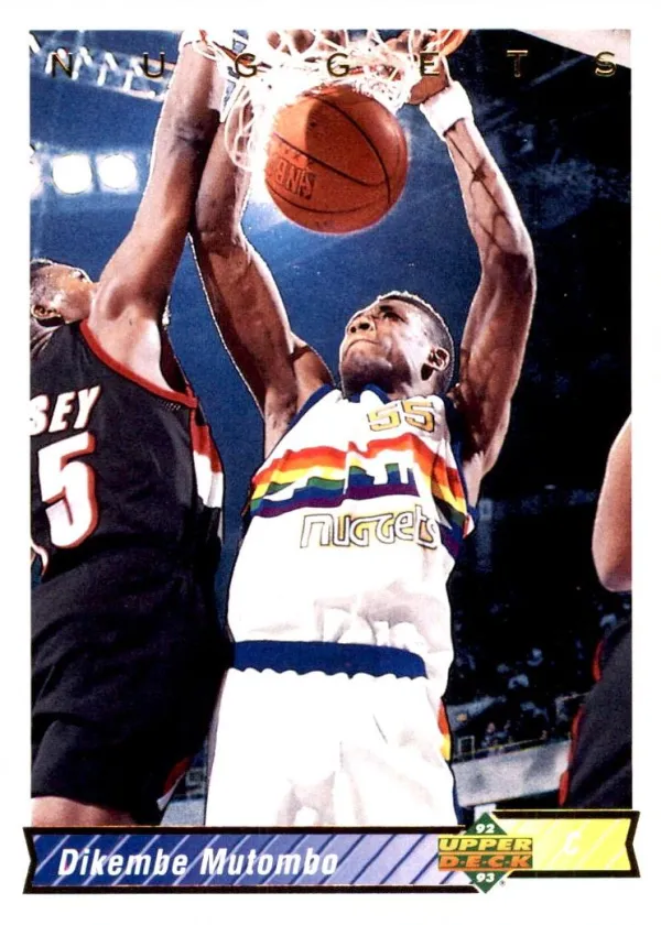 Dikembe Mutombo 1992 Upper Deck Basketball #255