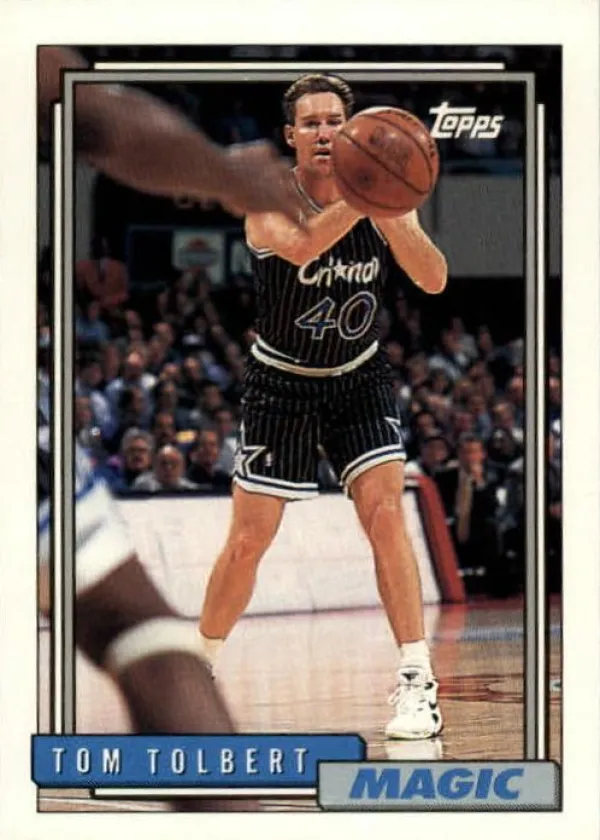 Tom Tolbert 1992 Topps Basketball #356