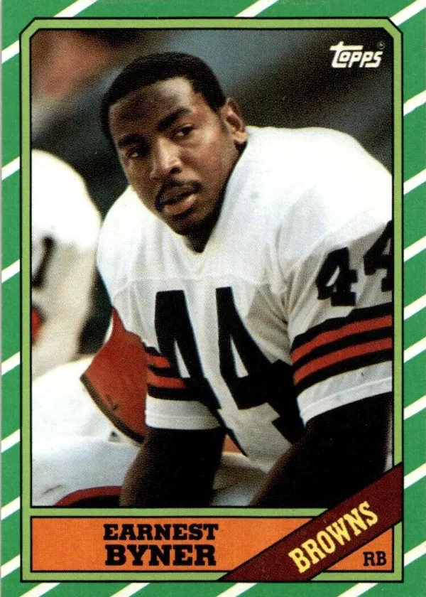 Earnest Byner 1986 Topps Football #189