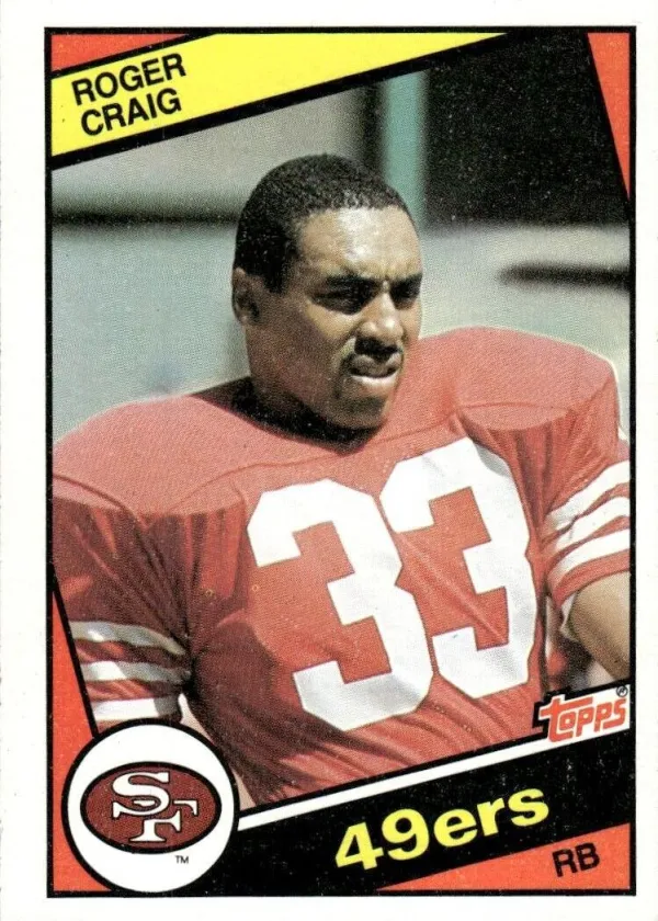 Roger Craig 1984 Topps Football #353