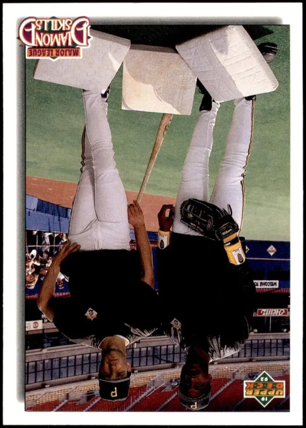 Barry Bonds / Andy Van Slyke 1992 Upper Deck Diamond Skills Baseball #711