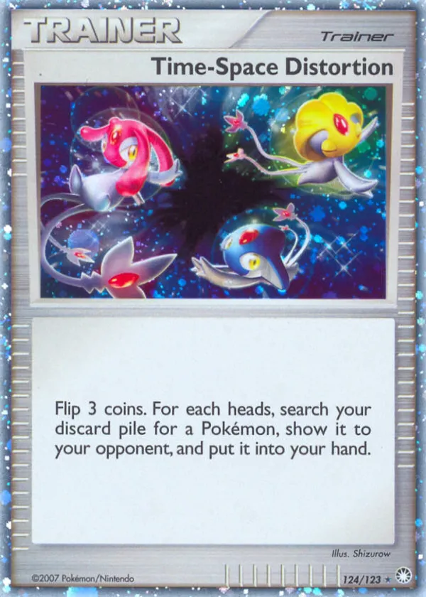Time-Space Distortion Pokémon Mysterious Treasures #124 Holo