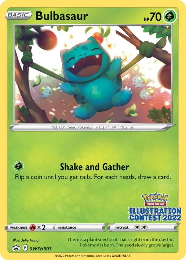 Bulbasaur Pokémon SWSH Black Star Promos #SWSH303