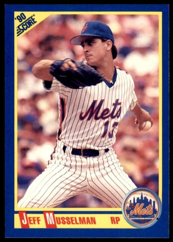 Jeff Musselman 1990 Score Baseball #525