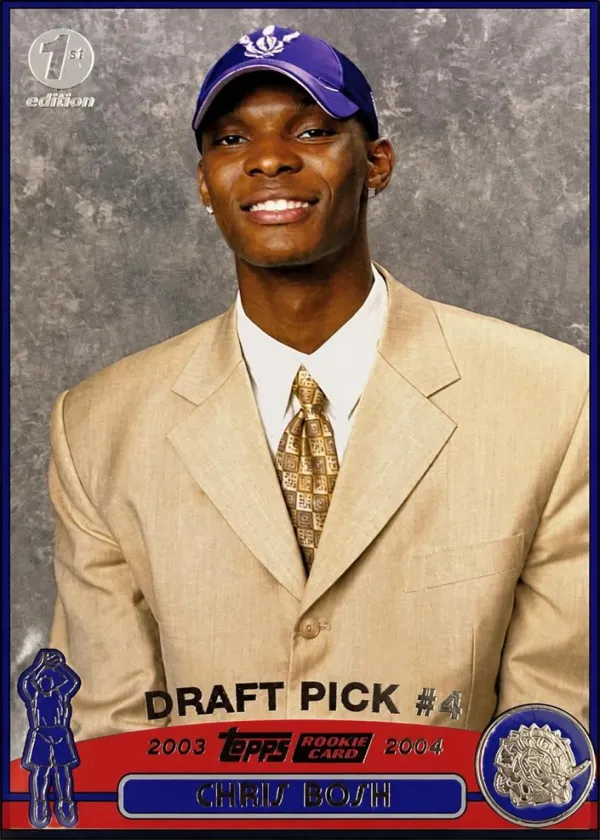 Chris Bosh 2003 Topps First Edition Basketball #224