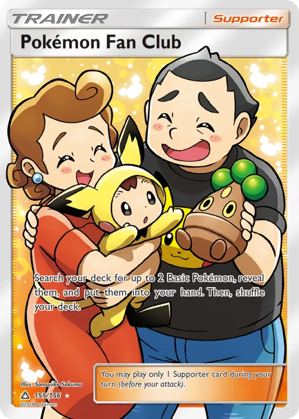 Pokémon Fan Club Pokémon Ultra Prism #155 Holo