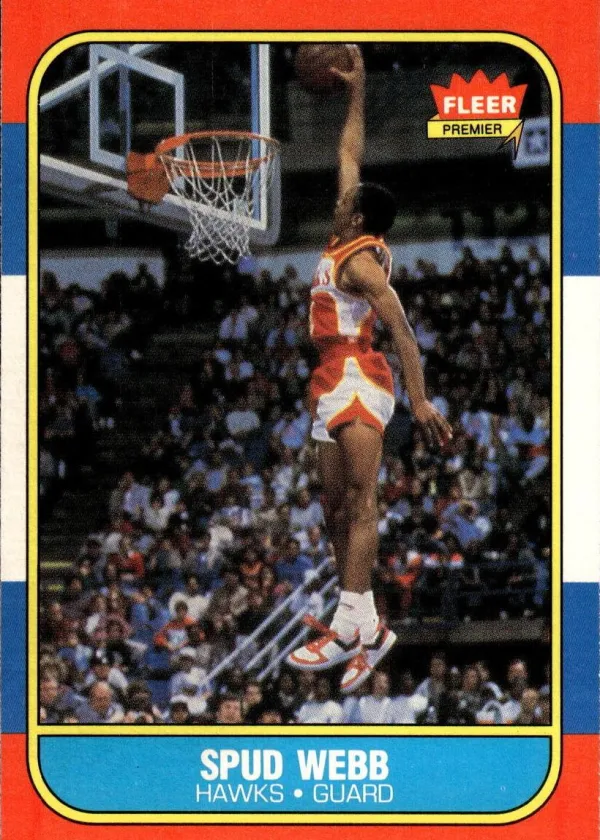 Spud Webb 1986 Fleer Basketball #120
