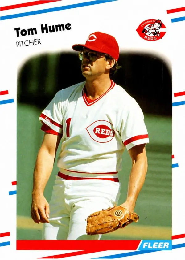 Tom Hume 1988 Fleer Baseball #236