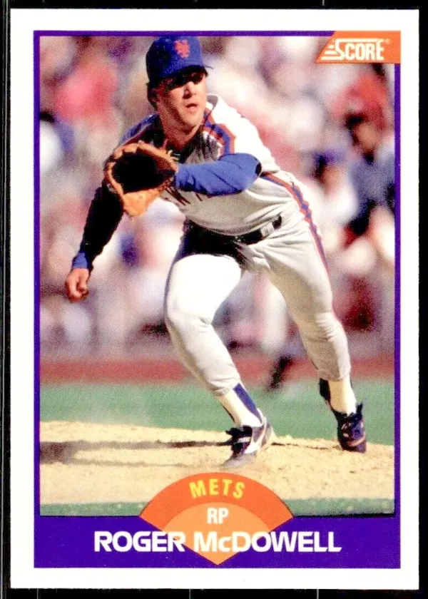 Roger McDowell 1989 Score Baseball #281