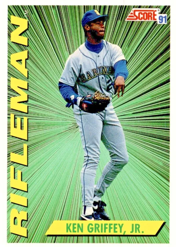 Ken Griffey Jr. 1991 Score Rifleman Baseball #697