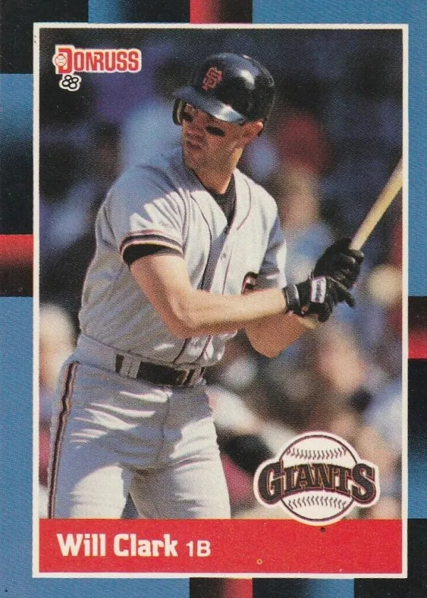 Will Clark 1988 Donruss Baseball #204