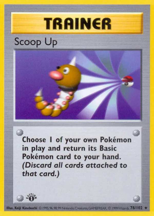Scoop Up Pokémon Base #78
