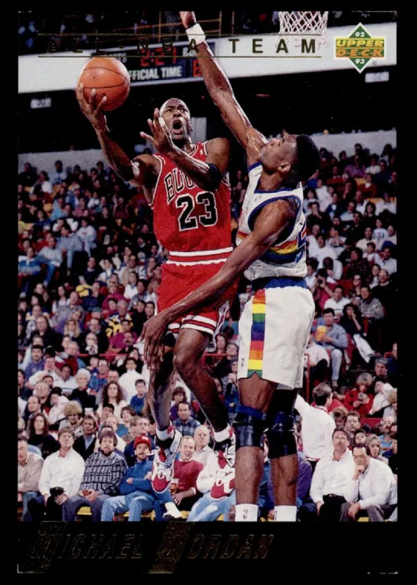 Michael Jordan 1992 Upper Deck All-NBA Team Basketball #AN1