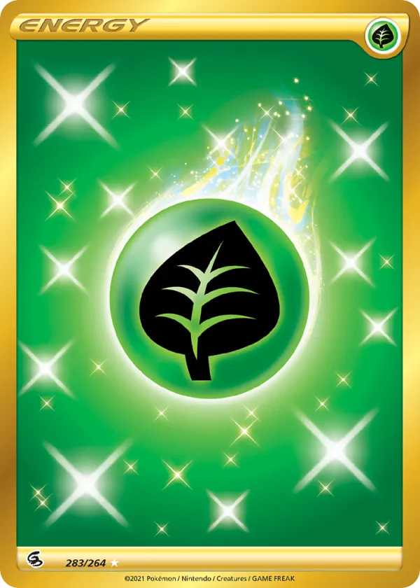 Grass Energy Pokémon Fusion Strike #283 Holo