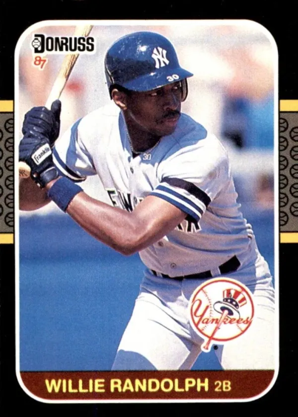 Willie Randolph 1987 Donruss Baseball #154