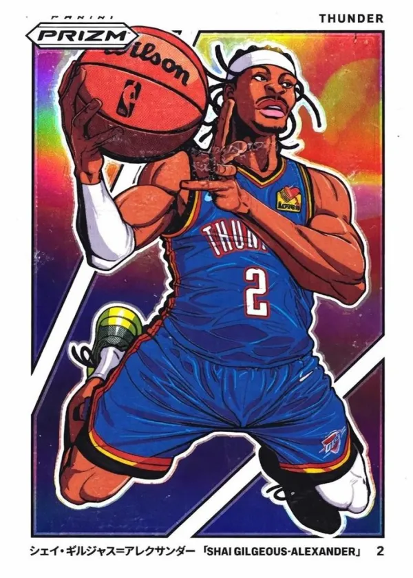 Shai Gilgeous-Alexander 2024 Panini Prizm Manga Basketball #18