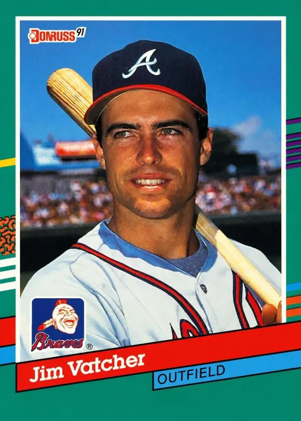 Jim Vatcher 1991 Donruss Baseball #753