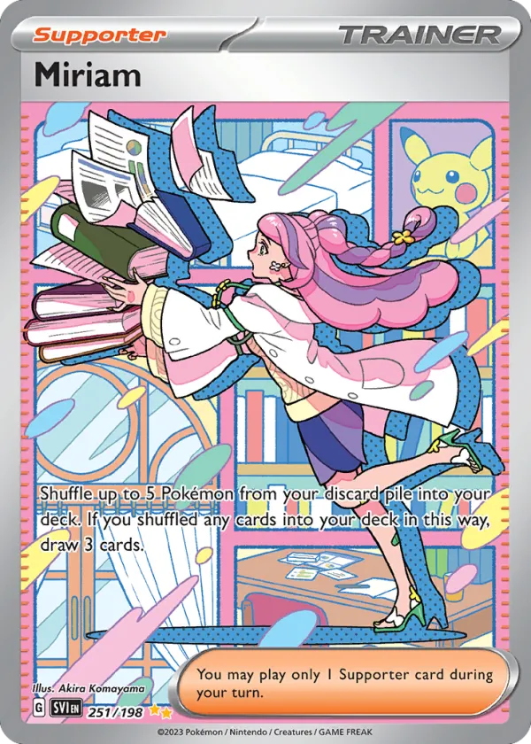Miriam Pokémon Scarlet & Violet #251 Holo