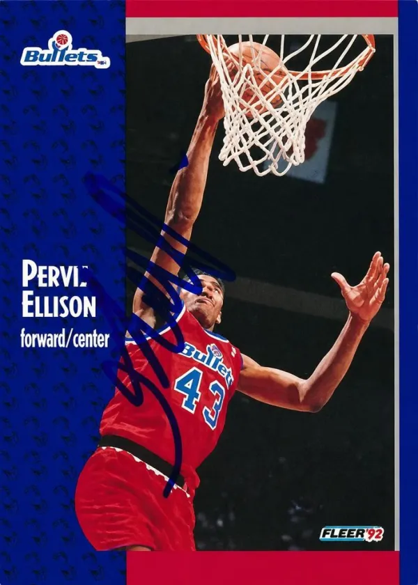 Pervis Ellison 1991 Fleer Basketball #205