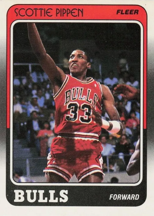 Scottie Pippen 1988 Fleer Basketball #20