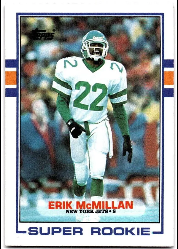 Erik Mcmillan 1989 Topps Football #223