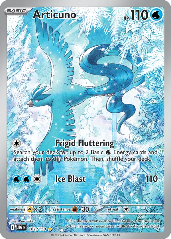 Articuno Pokémon Journey Together #161 Holo