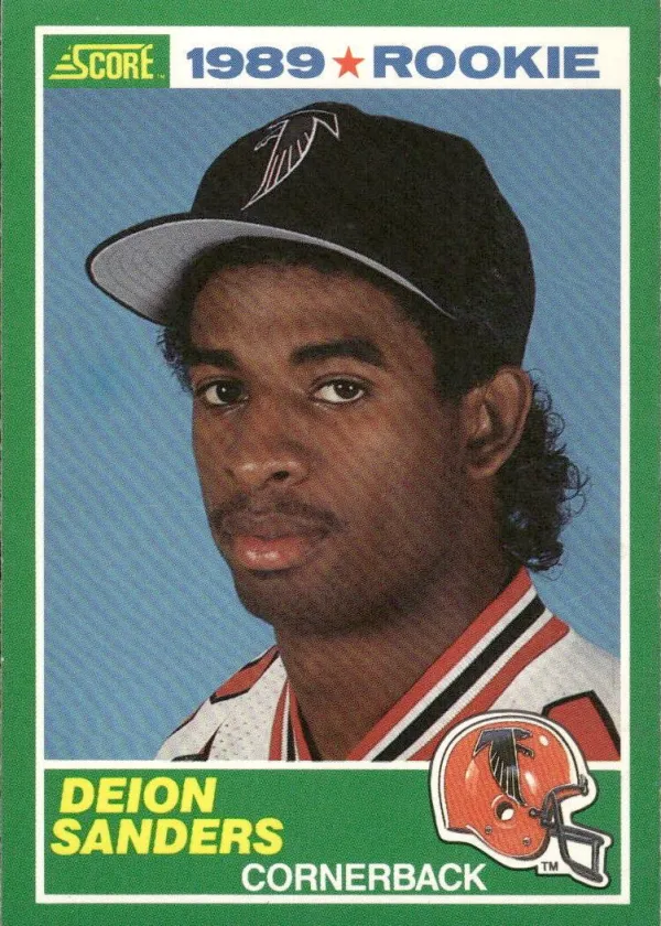 Deion Sanders 1989 Score Football #246