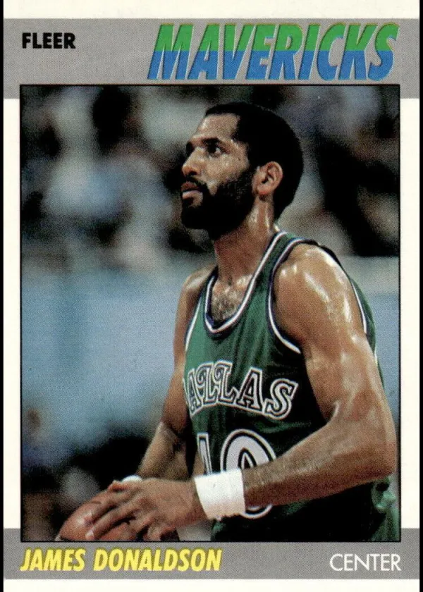 James Donaldson 1987 Fleer Basketball #28