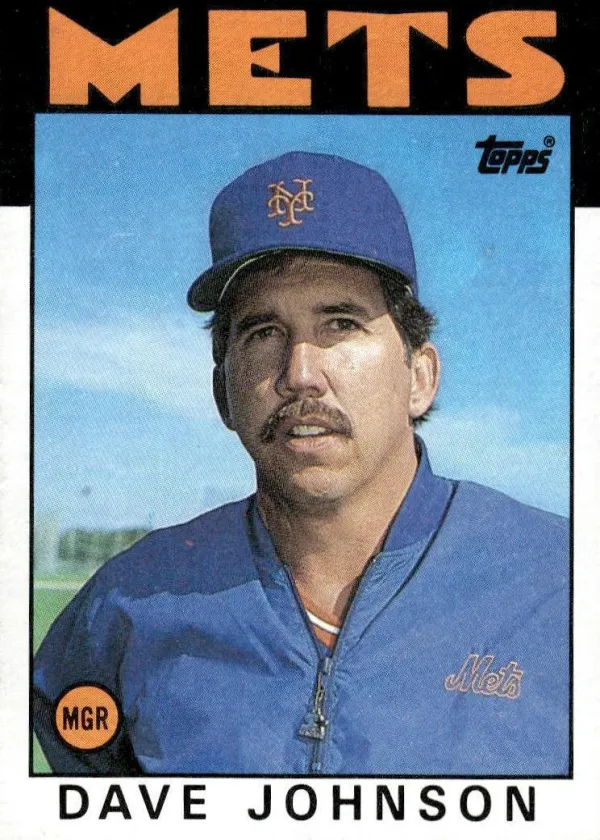 Dave Johnson 1986 Topps Baseball #501
